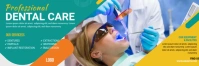 Dental Twitter header template