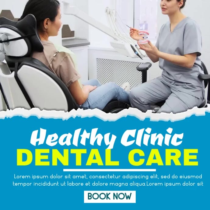 DENTAL VIDEO.KC Template PosterMyWall