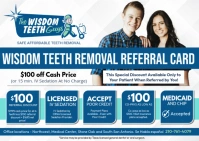 Dentist Postcard template