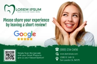 Dentist Review Label template