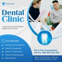 Dentist Social Media Post Design template