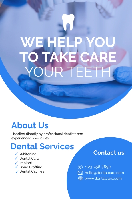 Dentistry Cartaz template