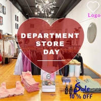Store Theme Day Department Store Day Template | PosterMyWall