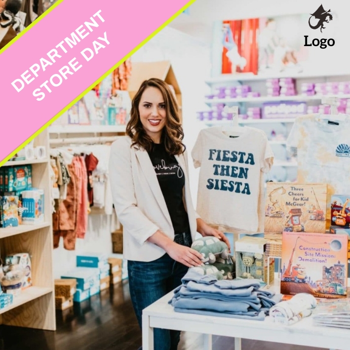 Store Theme Day Department Store Day Template | PosterMyWall