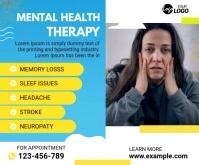Depression Awareness Conference Square Video Medium Rectangle template