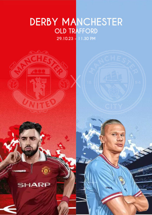 Derby Manchester Premiere League Template PosterMyWall derby-manchester-premiere-league-template-postermywall