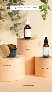 dermatology Instagram Reel template