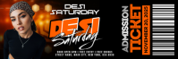 Desi Saturday Bollywood Club Ticket Email Header template