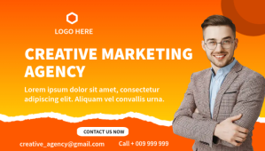 Marketing Ad Design Banner Post Blog Header Template