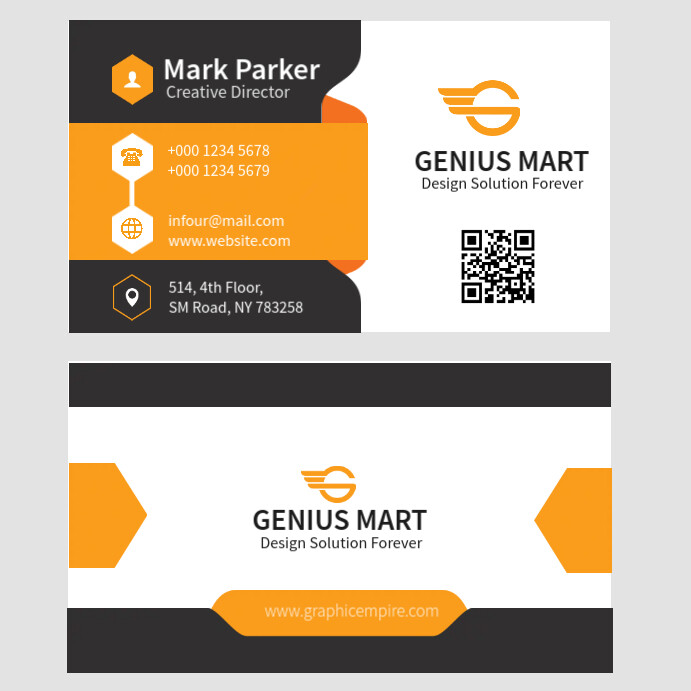 Designer calling card Template | PosterMyWall