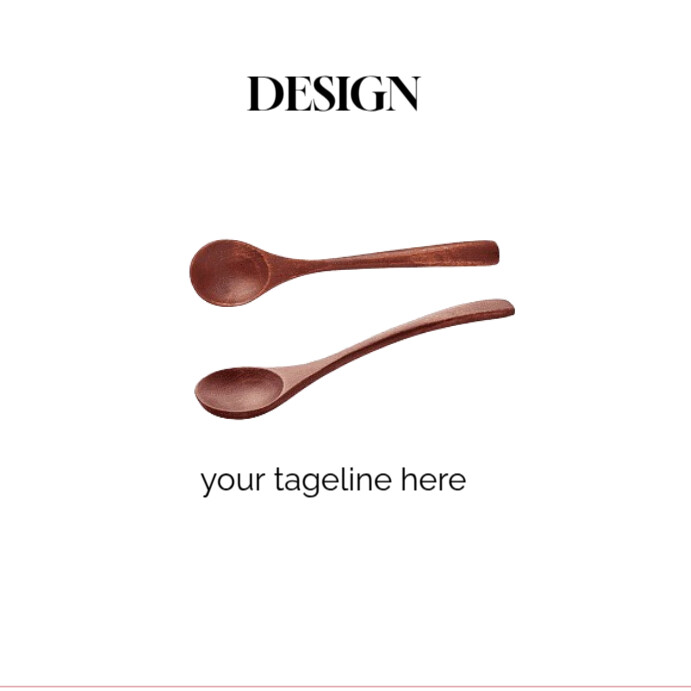 Designer Wooden spoon Template | PosterMyWall