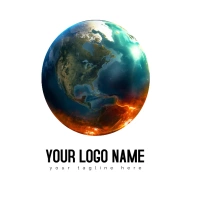 Desktop Climate change Global warming Earth Logo template