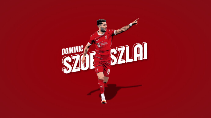 Desktop Wallpaper Szoboszlai Liverpool Design Digitale Vertoning (16:9) template