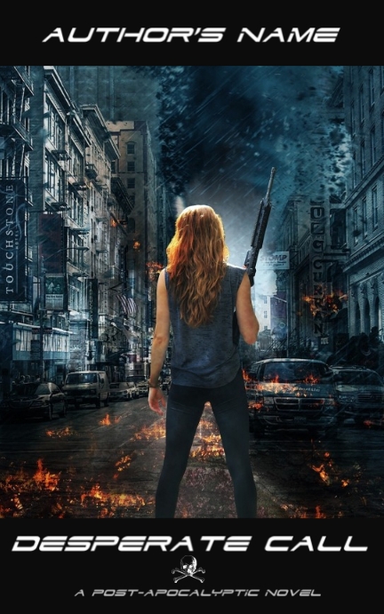 Desperate Call Kindle/Book Covers template