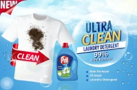 Detergent Label template