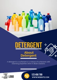 Detergent Flyer A2 template
