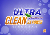 Detergent Poster A5 template