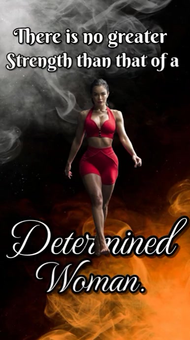 DETERMINATION Instagram Reel template