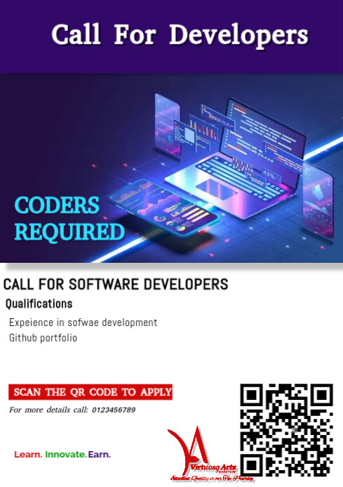Copy of Developers | PosterMyWall