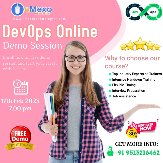 DevOps Online Demo Session 17th Feb Template | PosterMyWall