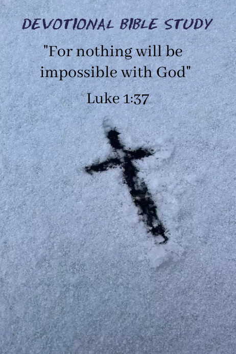 Devotional Bible Study Template | PosterMyWall