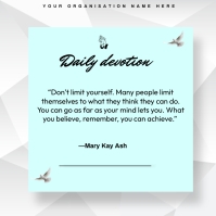 daily devotionals Template | PosterMyWall