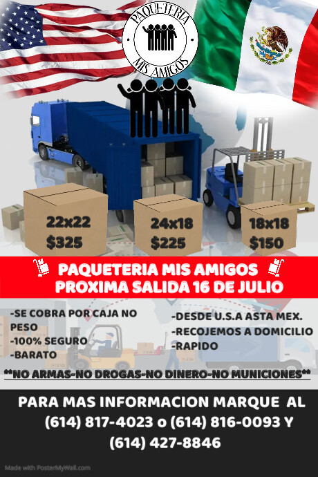 LOGISTIC Poster template