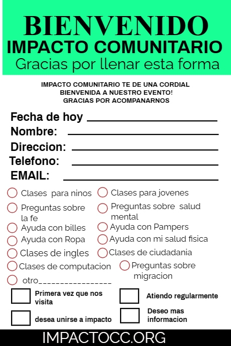 Guest Information Example Guest Information | PosterMyWall