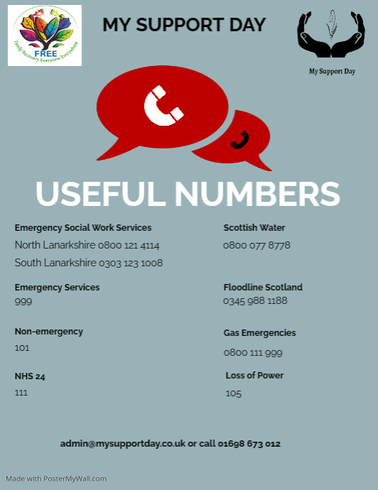 Crisis Hotline Flyer Template PosterMyWall