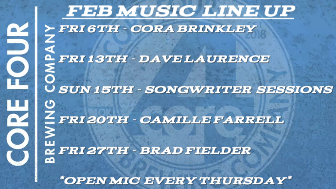 Live Music Line Up | PosterMyWall