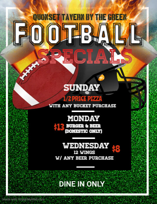 Green and Orange Football Tailgate Party Flyer PosterMyWall Green and Orange Football Tailgate Party Flyer PosterMyWall