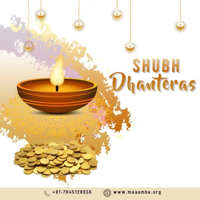 dhanteras (1) Instagram Post template