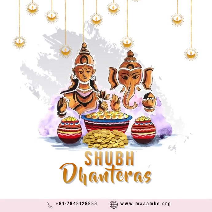 dhanteras Instagram Post template
