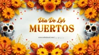 Dia de los meurtos, festival,event Presentación (16:9) template