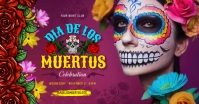 DIA DE LOS MUERTOS BANNER Изображение, которым поделились на Facebook template