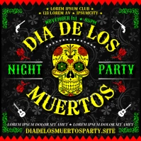 DIA DE LOS MUERTOS BANNER Instagram Post template