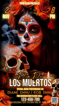 Dia De Los Muertos Umbukiso Wedijithali (9:16) template