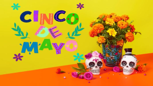 Jaune Dia de los muertos YouTube Channel Cover Photo Template