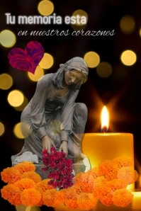 dia de los muertos, Mexico, funeral, death anniversary, loving memory, missing you Imagem do Pinterest template