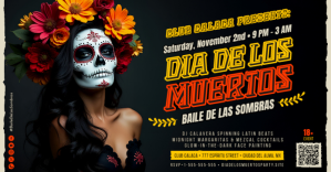 Dia De Los Muertos Party Banner Facebook Shared Image template