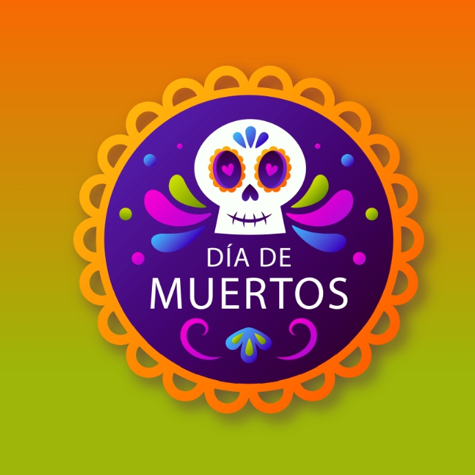 Dia de los Muertos Template