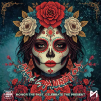 Dia De Los Muertos Video Square (1:1) template