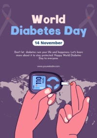 diabetes day A2 template