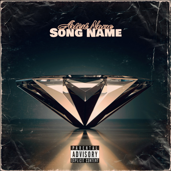 Diamond Cover Album music art trap mixtape rap Template | PosterMyWall