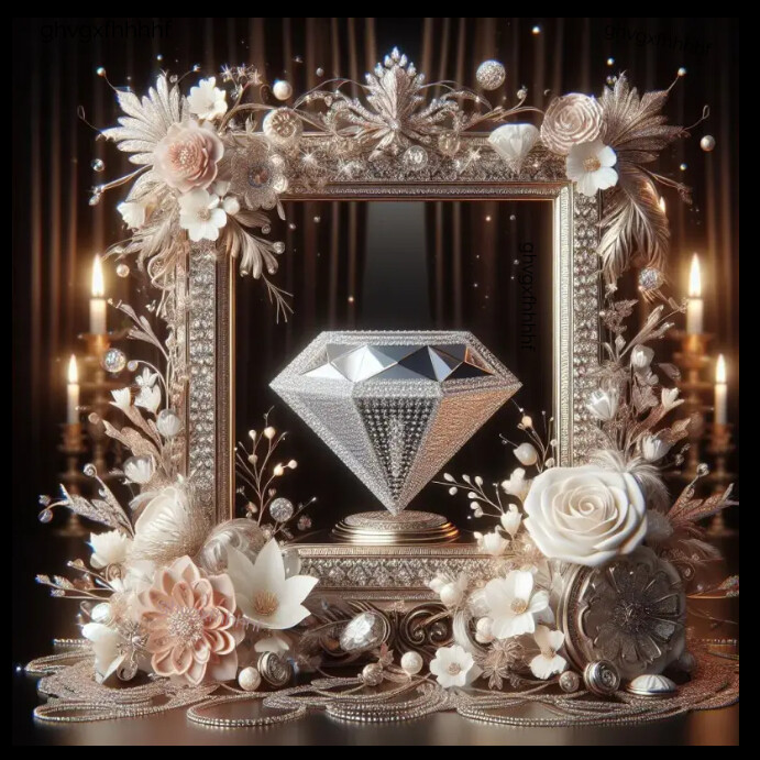 Plantilla de Diamond frame | PosterMyWall
