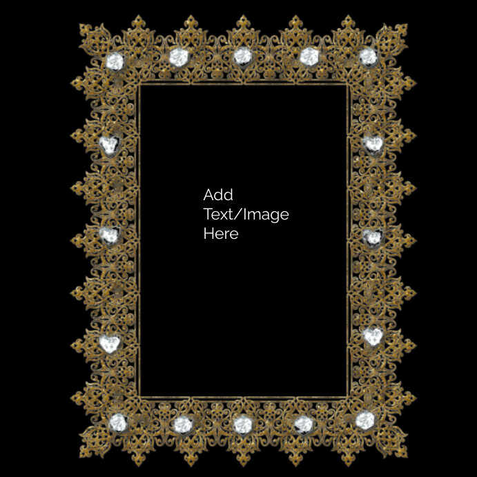 Diamond Frame Template | PosterMyWall