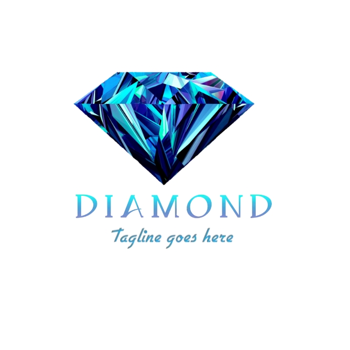 Diamond logo,diamond jewelry logo,gold diamon Template | PosterMyWall