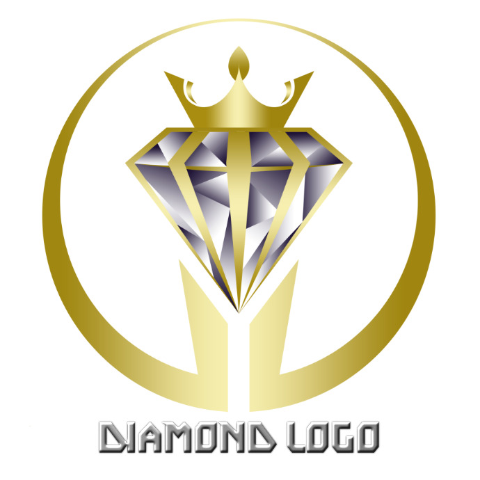 Diamond Logo Template PosterMyWall diamond-logo-template-postermywall
