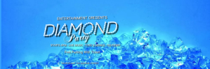 Blå Diamond Party Email Header Template