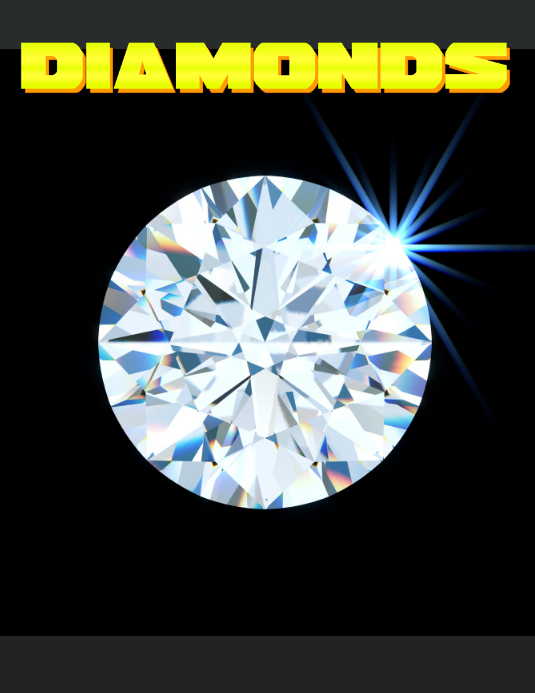 diamonds 2022 Flyer (US Letter) template